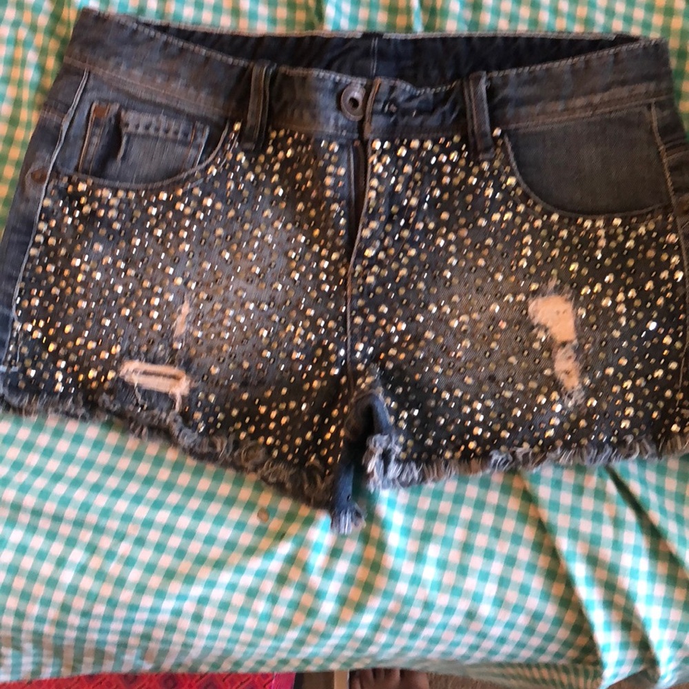 Never Worn Denim Shorts for sale‼️